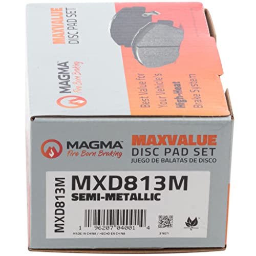 MAGMA MaxValue Semi-Metallic Brake Pads MXD813M