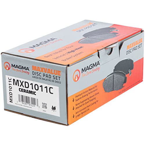 MAGMA MaxValue MXD1011C Ceramic Brake Pads, Front