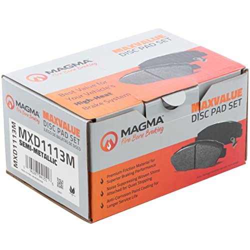 MAGMA MaxValue Semi-Metallic Brake Pads MXD1113M