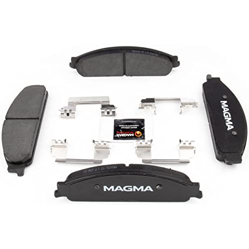 MAGMA Premium PMD1070C Ceramic Brake Pads, Front