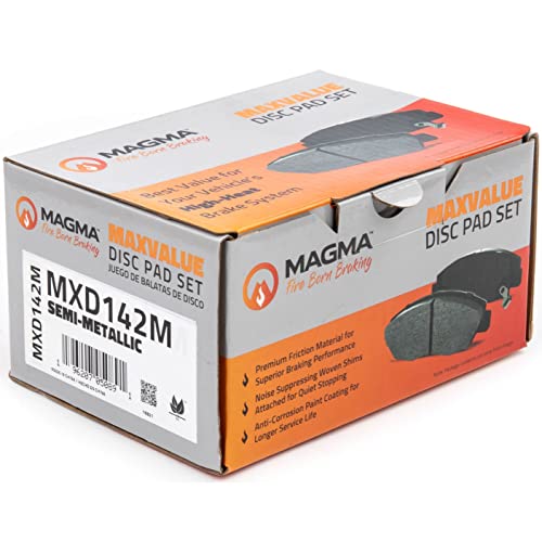 MAGMA MaxValue Semi-Metallic Brake Pads MXD142M