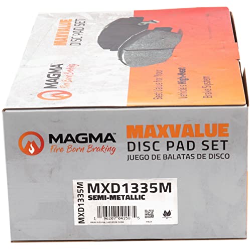 MAGMA MaxValue MXD1335M Semi-Metallic Brake Pads