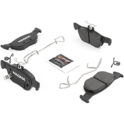 MAGMA Premium PMD2219C Ceramic Brake Pads, Rear