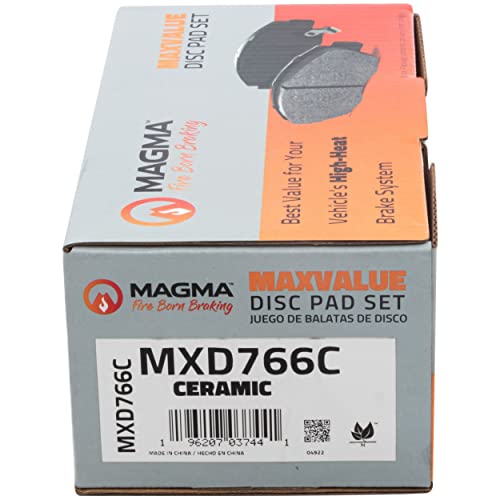 MAGMA MaxValue MXD766C Ceramic Brake Pads, Front