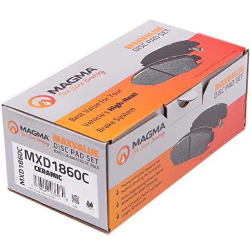 MAGMA MaxValue MXD1860C Ceramic Brake Pads, Front