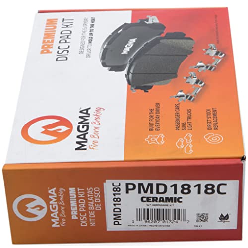 MAGMA Premium Ceramic Brake Pads PMD1818C