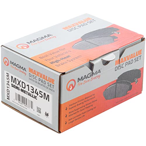 MAGMA MaxValue Semi-Metallic Brake Pads MXD1345M