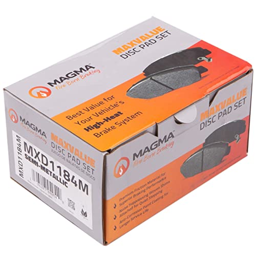 MAGMA MaxValue Semi-Metallic Brake Pads MXD1184M
