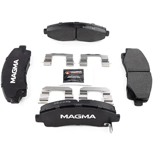 MAGMA Premium PMD1102C Ceramic Brake Pads, Front