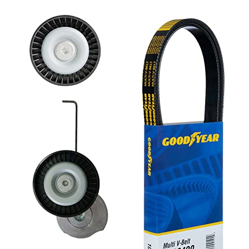 Goodyear Replacement Belts and Hoses 3236 Serpentine Belt Drive Component Kit, Gray