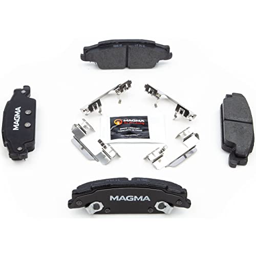 MAGMA Premium PMD922C Ceramic Brake Pads, Rear
