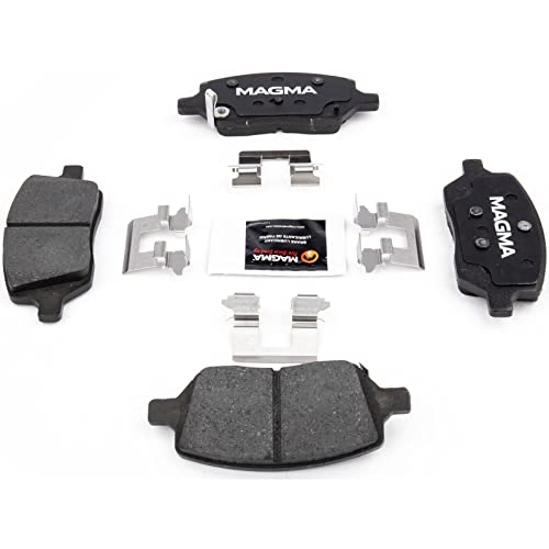 MAGMA Premium PMD1093C Ceramic Brake Pads, Rear