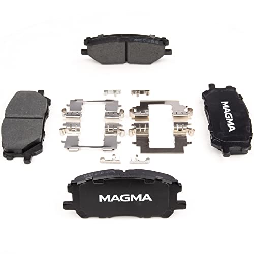 MAGMA Premium PMD1005C Ceramic Brake Pads, Front
