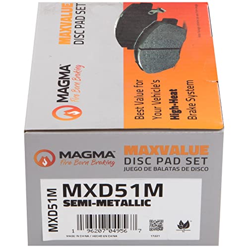 MAGMA MaxValue Semi-Metallic Brake Pads MXD51M