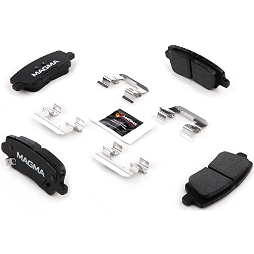 MAGMA Premium PMD1659C Ceramic Brake Pads, Rear