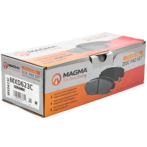 MAGMA MaxValue MXD623C Ceramic Brake Pads, Front