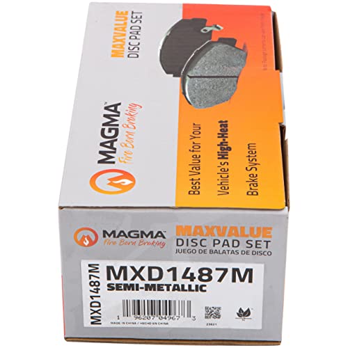MAGMA MaxValue Semi-Metallic Brake Pads MXD1487M