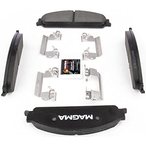 MAGMA Premium PMD1070C Ceramic Brake Pads, Front