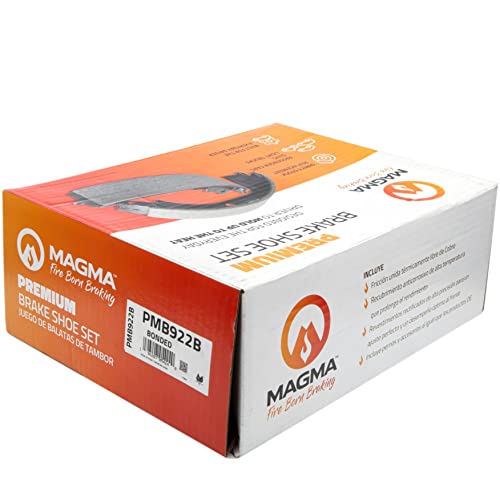 MAGMA Premium PMB922B Bonded Shoes, Rear