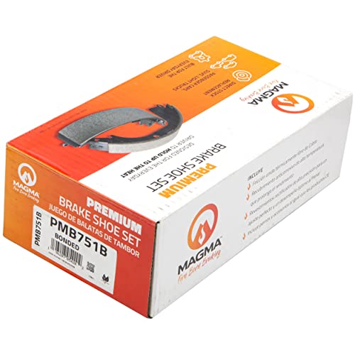 MAGMA Premium PMB751B Bonded Shoes, Rear