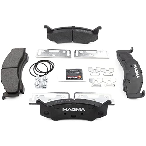 MAGMA Premium PMD123C Ceramic Brake Pads, Front