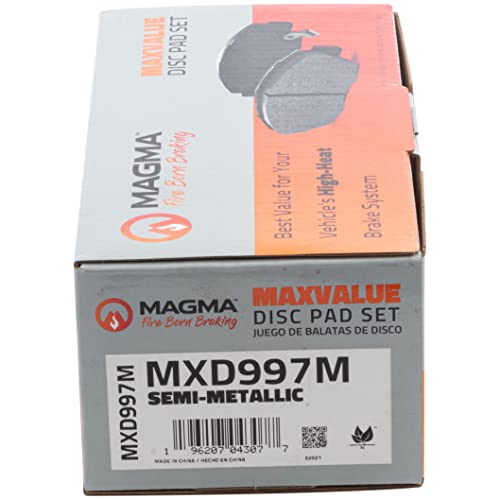 MAGMA MaxValue Semi-Metallic Brake Pads MXD997M