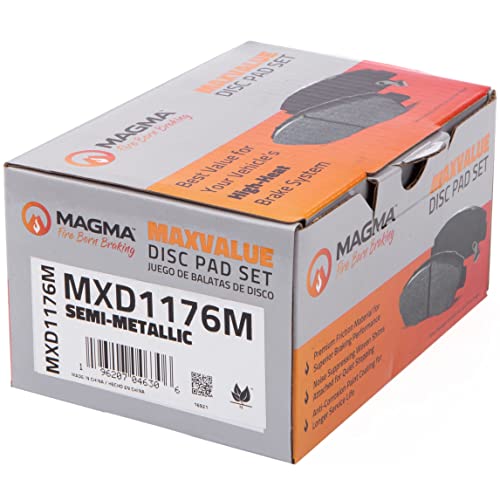 MAGMA MaxValue Semi-Metallic Brake Pads MXD1176M