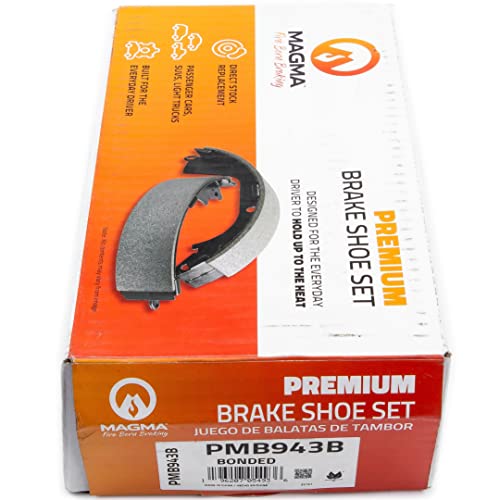MAGMA Premium Parking Brake Shoes PMB943B