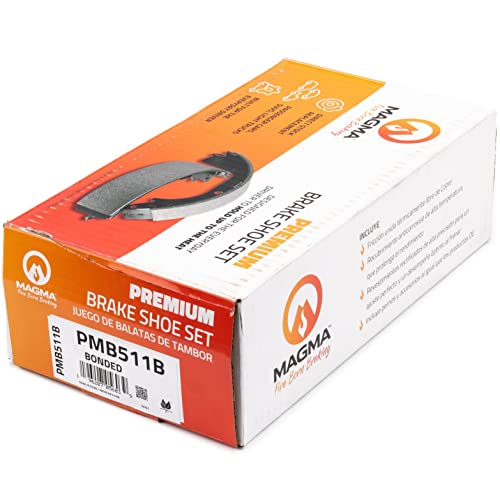 MAGMA Premium PMB511B Bonded Shoes, Rear