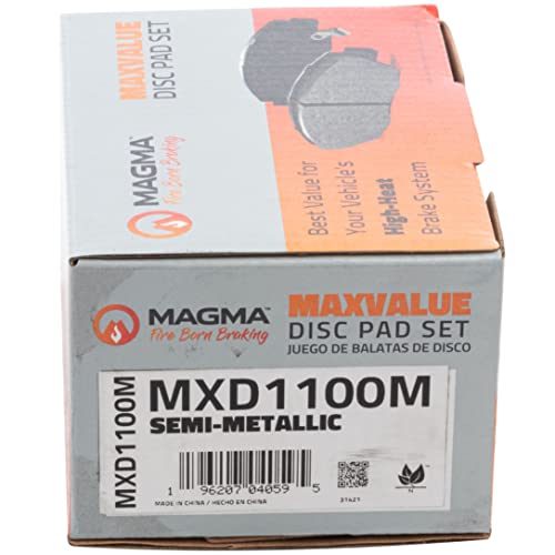 MAGMA MaxValue Semi-Metallic Brake Pads MXD1100M
