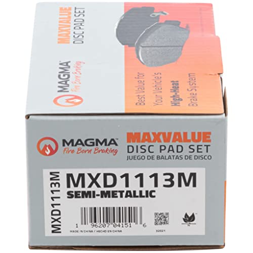MAGMA MaxValue Semi-Metallic Brake Pads MXD1113M