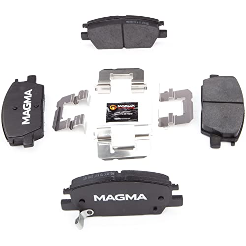 MAGMA Premium PMD1913C Ceramic Brake Pads, Front
