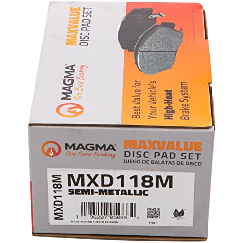MAGMA MaxValue Semi-Metallic Brake Pads MXD118M