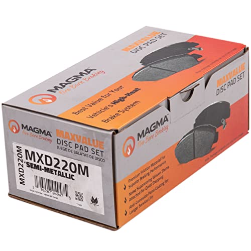 MAGMA MaxValue MXD220M Semi-Metallic Brake Pads