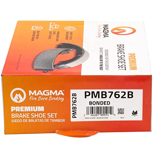 MAGMA Premium PMB762B Bonded Shoes, Rear
