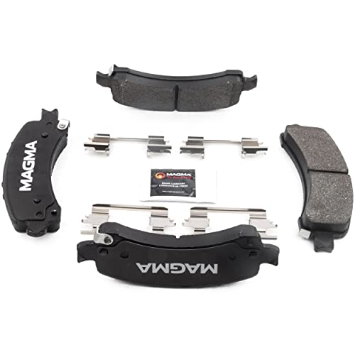 MAGMA Premium PMD974M Semi-Metallic Brake Pads, Rear