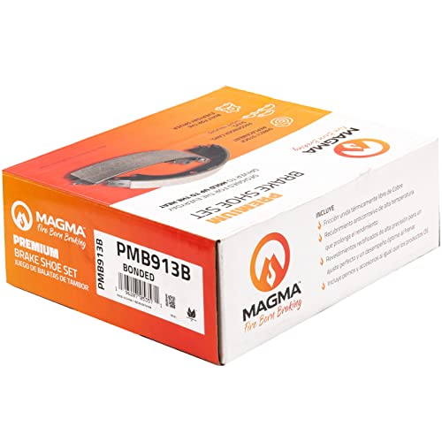 MAGMA Premium PMB913B Bonded Shoes, Rear