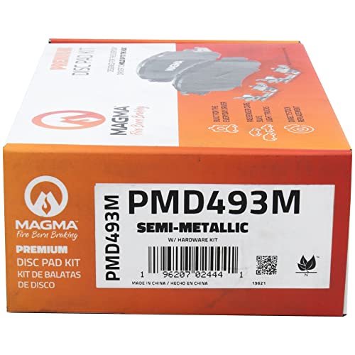 MAGMA Premium Semi-Metallic Brake Pads PMD493M