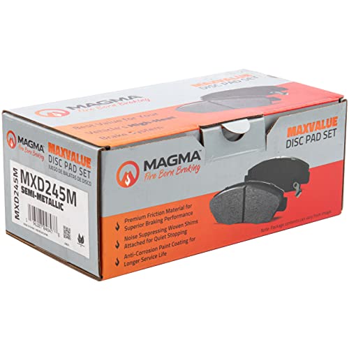 MAGMA MaxValue Semi-Metallic Brake Pads MXD245M