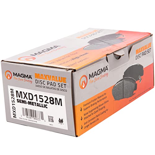 MAGMA MaxValue Semi-Metallic Brake Pads MXD1528M