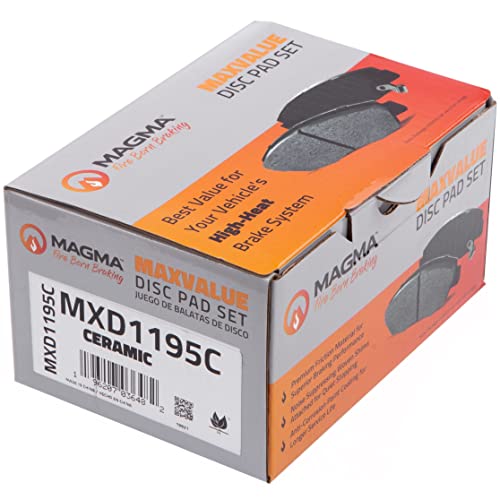 MAGMA MaxValue MXD1195C Ceramic Brake Pads, Front