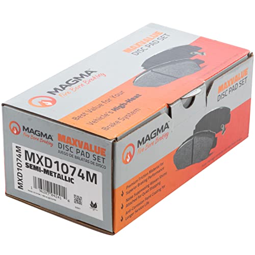 MAGMA MaxValue Semi-Metallic Brake Pads MXD1074M