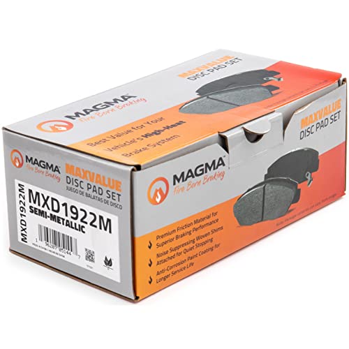 MAGMA MaxValue Semi-Metallic Brake Pads MXD1922M