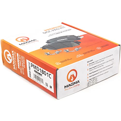 MAGMA Premium Ceramic Brake Pads PMD1801C