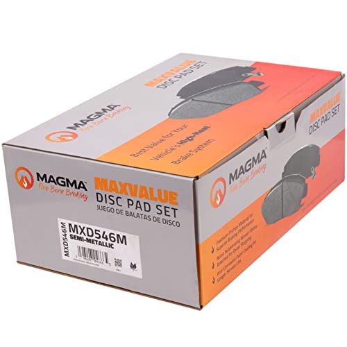 MAGMA MaxValue Semi-Metallic Brake Pads MXD546M