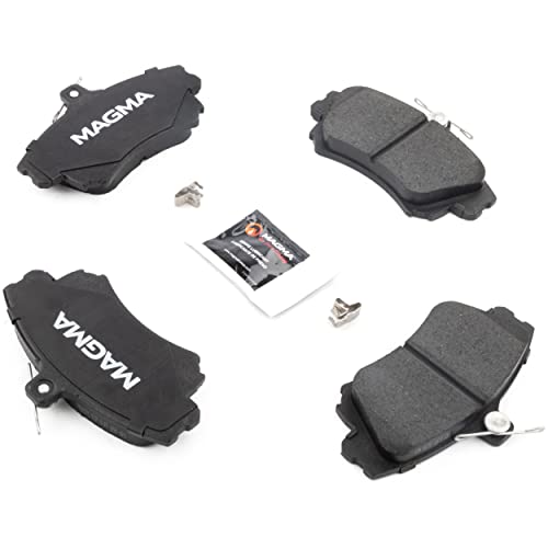 MAGMA Premium PMD837C Ceramic Brake Pads, Front