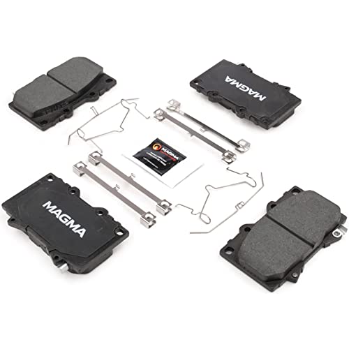 MAGMA Premium PMD772C Ceramic Brake Pads, Front