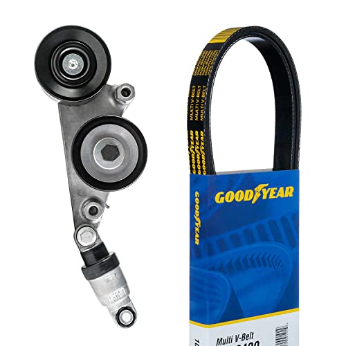 Goodyear Replacement Belts and Hoses 3308 Serpentine Belt Drive Component Kit, Gray