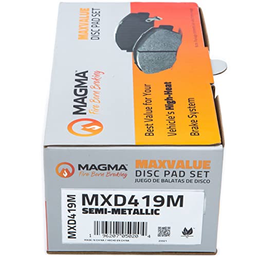 MAGMA MaxValue Semi-Metallic Brake Pads MXD419M