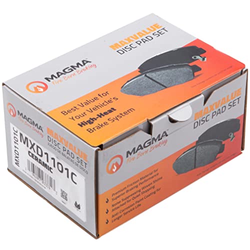 MAGMA MaxValue MXD1101C Ceramic Brake Pads, Rear